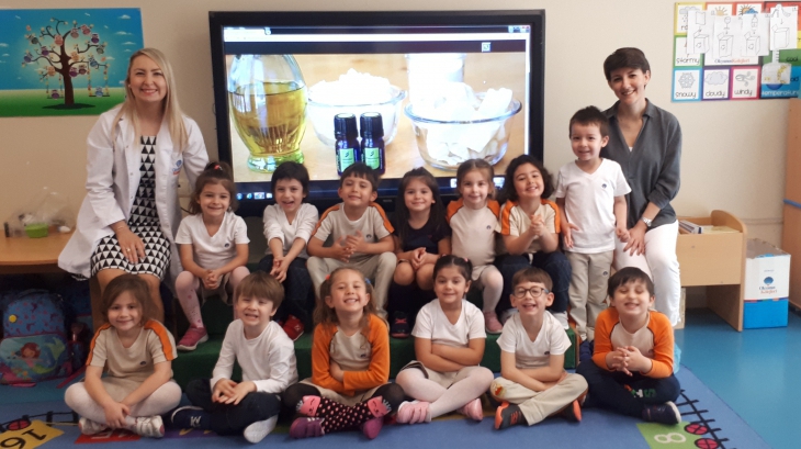 Mavişehir Okyanus Koleji Okul Öncesi İnciler Grubu Aile Katılım Etkinliğinde