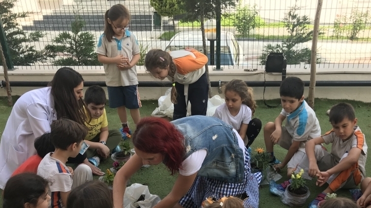 Mavişehir Okyanus Koleji Okul Öncesi Kuşlar Grubu Aile Katılım Etkinliğinde