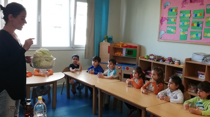 Mavişehir Okyanus Koleji Okul Öncesi Yunuslar Grubu Aile Katılım Etkinliğinde