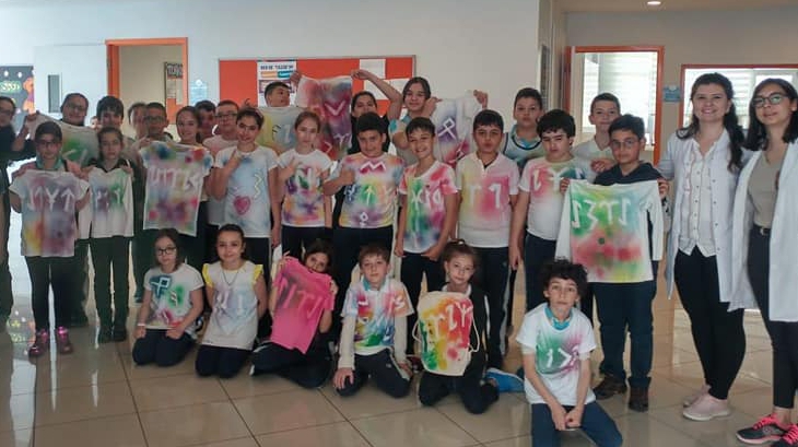 Ortaokul Kademesi Öğrencileri Türkçe Günü'nü Kutladı.