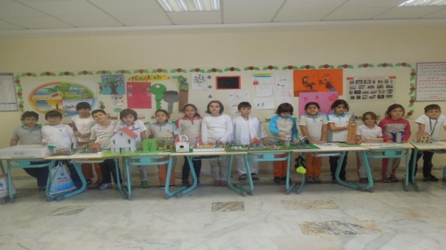 Sancaktepe Okyanus'ta 3-A Sınıfı'nın Yıl Sonu Proje Sergisi