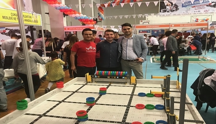 Adana Okyanus Koleji Vex Robotics Kulübü Adana Robotik ve Kodlama Şenliğinde