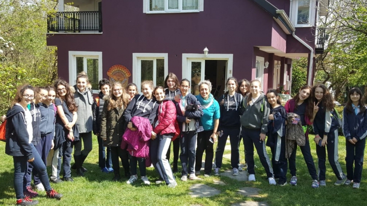 Ataşehir Okyanus Koleji Yetenek Öğrencileri Seramik Atölyesinde