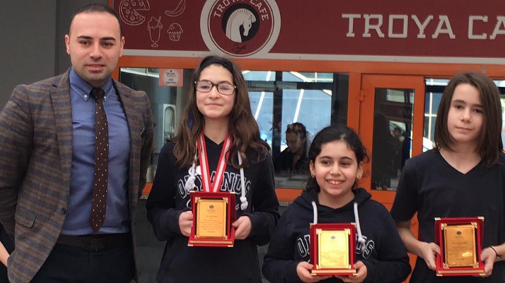 Bahçeşehir Okyanus Koleji Ortaokul Kademesi Mart Ayı Örnek Öğrencileri