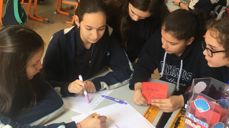 Bahçeşehir Okyanus Koleji Ortaokul Kademesinde ''AKRAN ÖĞRETİMİ''