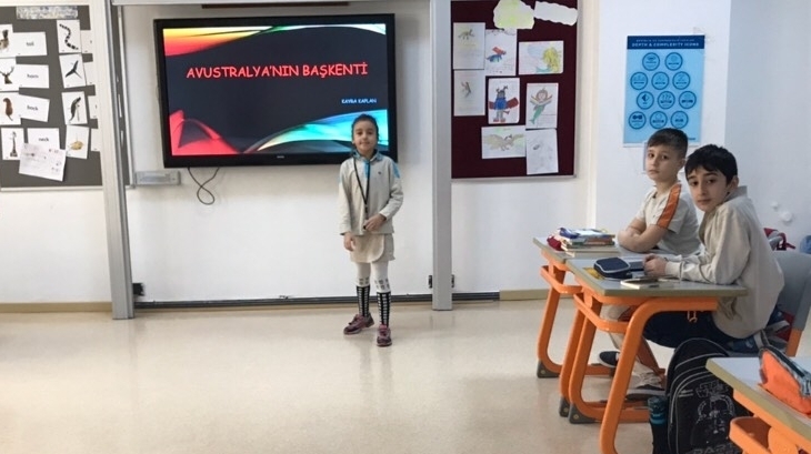 Bahçeşehir Okyanus Koleji Üstün Zekâlılar Ve Yetenekliler İlkokulu 4-E Sınıfı Sosyal Bilimler Dersinde