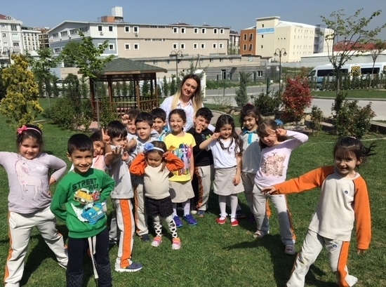 Beykent Okyanus Koleji Güneş Grubu Öğrencileri Oyun Etkinliğinde.