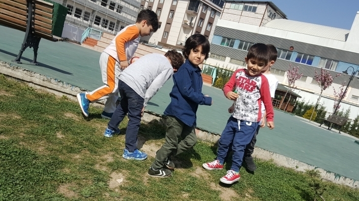 Beykent Okyanus Koleji Okul Öncesi Balıklar Grubu Öğrencileri Oyun Etkinliğinde