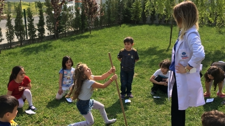 Beykent  Okyanus Koleji Okul Öncesi Gökkuşağı Grubu Oyun Etkinliğinde