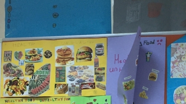 Beylikdüzü Kampüsü 3. Sınıf Öğrencilerinin 'Healthy-Unhealthy Food' Projesi