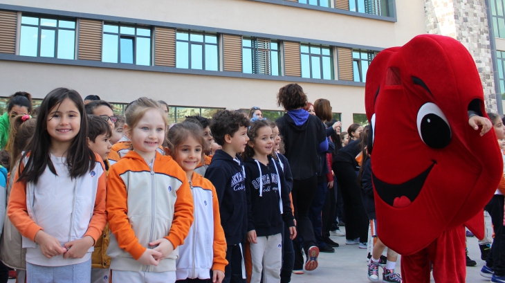 Bornova Okyanus Koleji Okul Öncesi Grubu Öğrencilerinin Dünya Spor Günü Coşkusu