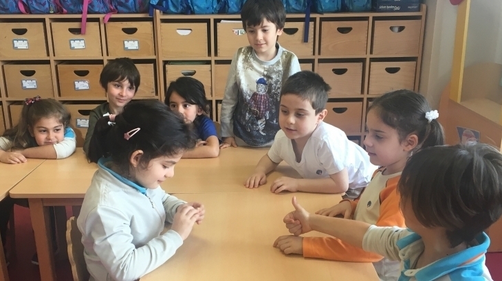 Çekmeköy Okyanus Koleji, Okul Öncesi Yıldızlar Grubu Aile Katılımı Etkinliğinde