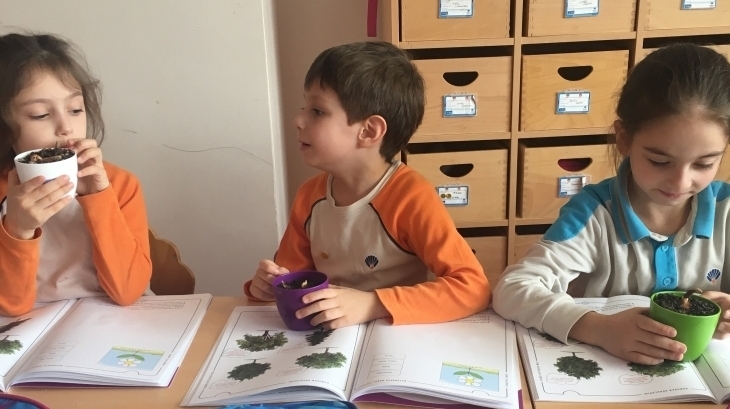 Çekmeköy Okyanus Koleji Okul Öncesi Yıldızlar Grubu Okuma- Yazma Hazırlık Dersinde