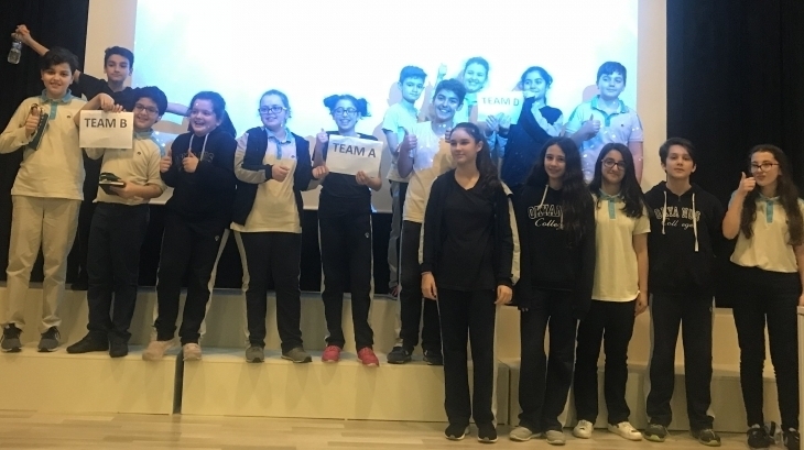 Çekmeköy Okyanus Koleji Ortaokul İngilizce Bilgi Yarışması