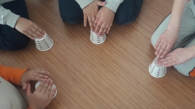 Eryaman Kampüsü İlkokul Kademesinde Koridor Etkinliğinde ''Cup Game'' Oyunu Oynandı