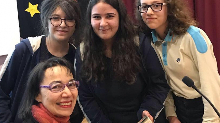 Eryaman Okyanus Koleji Öğrencileri Mina Tansel'le Buluştu