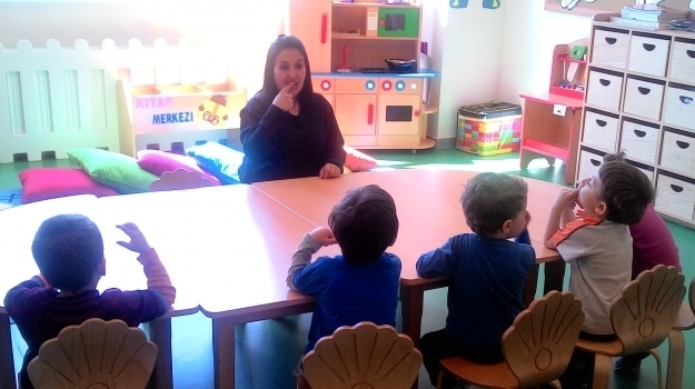 Eryaman Kampüsü Okul Öncesi Çiçekler Grubu Öğrencileri Türkçe Dil Etkinliğinde