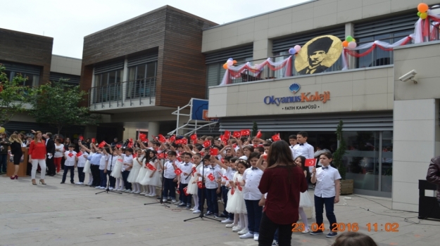 Fatih Okyanus 23 Nisan'ı Coşku ile Kutladı