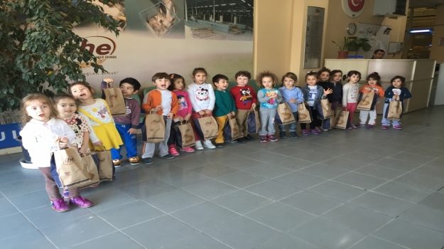 Halkalı Okyanus Koleji Öğrencileri, İHE Ekmek Fabrikasını Ziyaret Ettiler.