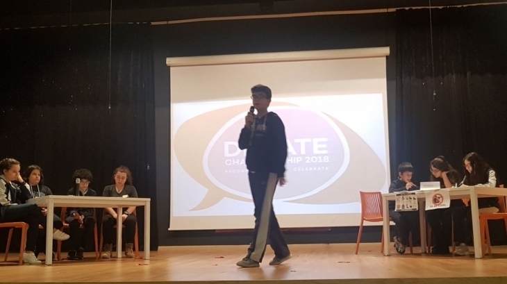 İncek Kampüsü Ortaokul Kademesinde "Debate" Etkinliği Düzenlendi
