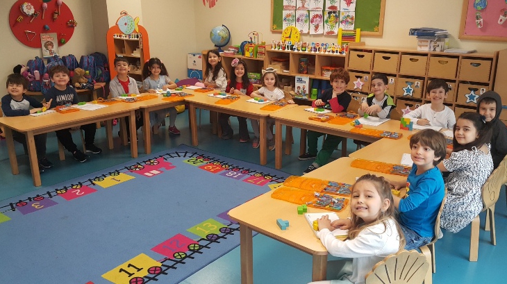 Mavişehir Okyanus Koleji Okul Öncesi Yıldızlar Grubu Düşünce Becerileri Dersinde