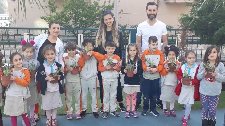 Mavişehir Okyanus Koleji Okul Öncesi Çiçekler Grubu Aile Katılım Etkinkiğinde