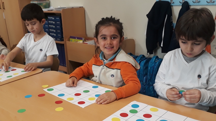Mavişehir Okyanus Koleji Okul Öncesi Kuşlar Grubu Matematik Etkinliğinde