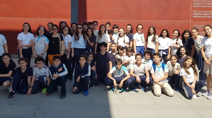 Mavişehir Okyanus Koleji Ortaokul Kademesi "Geçmişe Yolculuk" Yapıyor