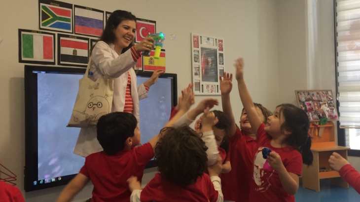 Okul Öncesi Öğrencileri 23 Nisan Sevincini İngilizce Dersine Taşıdı