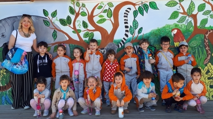 Okul Öncesi Öğrencileri İzmir Sasalı Doğal Yaşam Parkını Gezdiler