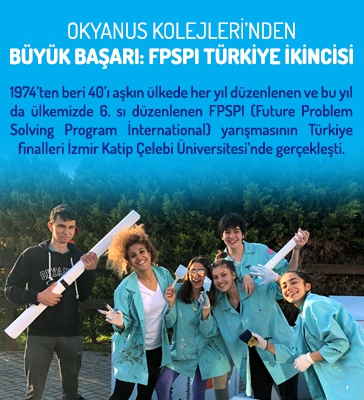 Okyanus Kolejleri’nden Büyük Başarı: FPSPI Türkiye İkincisi