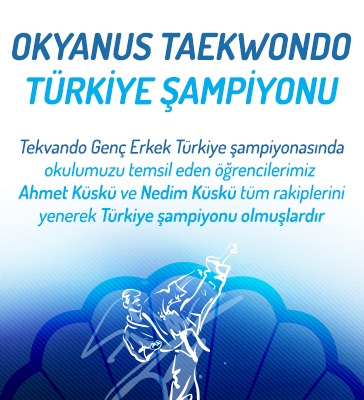 Okyanus Taekwondo Türkiye Şampiyonu