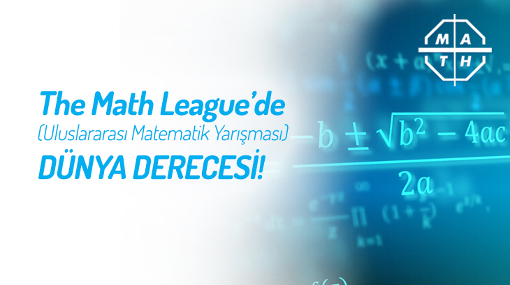 Uluslararası Matematik Yarışması Dünya Derecesi!