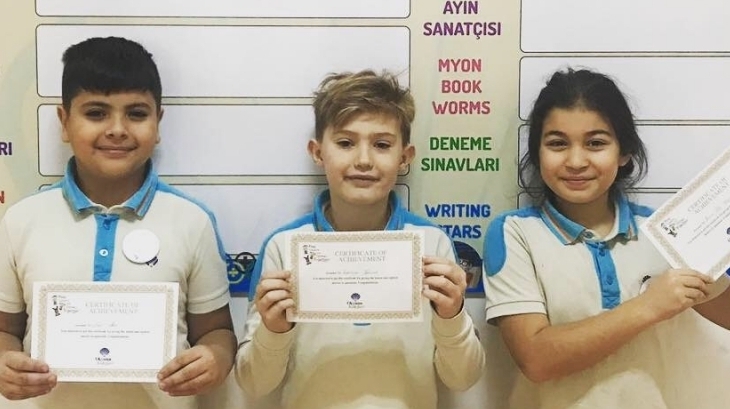 5. ve 6. Sınıf 'English Champion Of The Week' Öğrencileri Belli Oldu