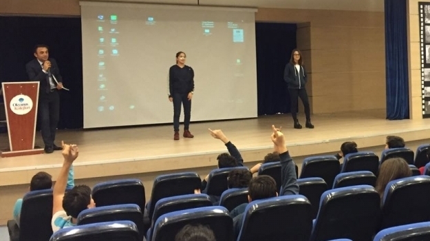 Ataşehir Ortaokulda 8. Sınıf Öğrencileri ve Hedeflerim Semineri Yapıldı