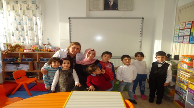 Adana Okyanus Koleji Okul Öncesi Deniz Yıldızı Grubu Aile Katılım Etkinlinliğinde