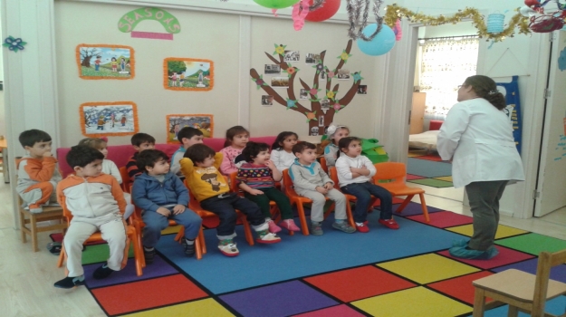 Adana Okyanus Koleji Okul Öncesi Deniz Yıldızı ve Küçük Yunuslar Sınıfları Aile Katılımı Etkinliğinde