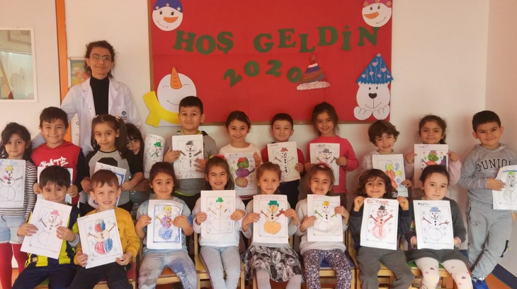 Ataşehir Okul Öncesi Yıldızlar Grubu Fun with English Dersinde