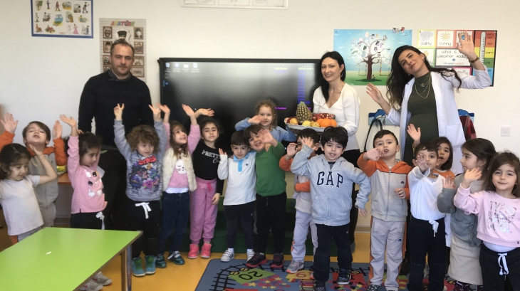 Beykent Okul Öncesi Balıklar Grubu Aile Katılımı Etkinliğinde