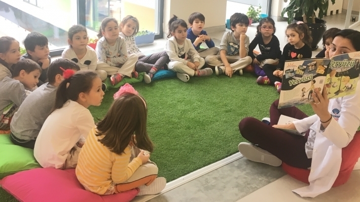 Çekmeköy Okyanus Koleji Okul Öncesi Yıldızlar Türkçe Etkinliğinde