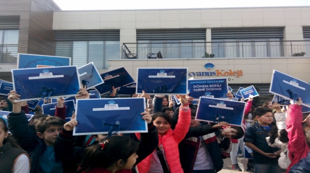 Fatih Okyanus Koleji İlkokulu'nda Karne Heyecanı