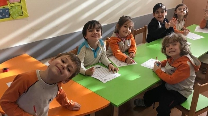 Fatih Okyanus Koleji Okul Öncesi Yıldızlar Grubu Oyun Dersinde