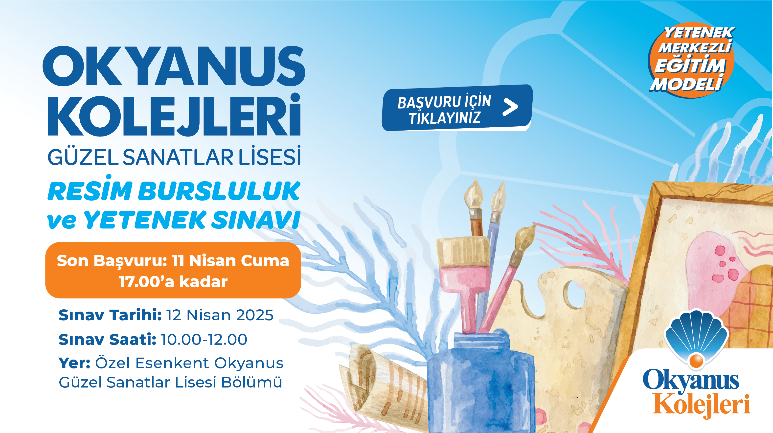 GÜZEL SANATLAR LİSESİ RESİM BURSLULUK ve YETENEK SINAVI