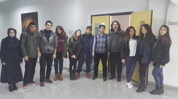 Halkalı Okyanus Koleji Anadolu Lisesi Öğrencileri Yıldız Teknik Üniversitesi Davutpaşa Kampüsü'nde