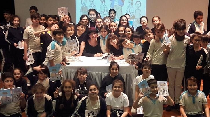 Ortaokul Kademesi 5. Sınıf Öğrencileri Yazar Esra ALKAN ile Buluştu