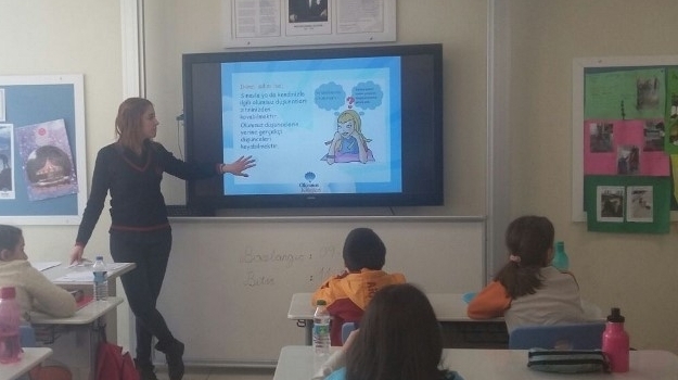 Mavişehir Okyanus İlkokulunda "Sınav Kaygısı İle Başa Çıkma Grup Çalışması" Yapıldı