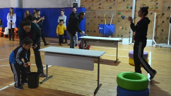 Mavişehir Okyanus Koleji Okul Öncesi Ailemle Spor Yapıyorum Etkinliği