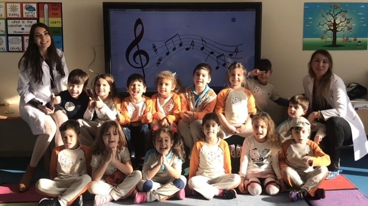 Mavişehir Okyanus Koleji Okul Öncesi Kuşlar Grubu Haftanın Müzisyeni Seçildi