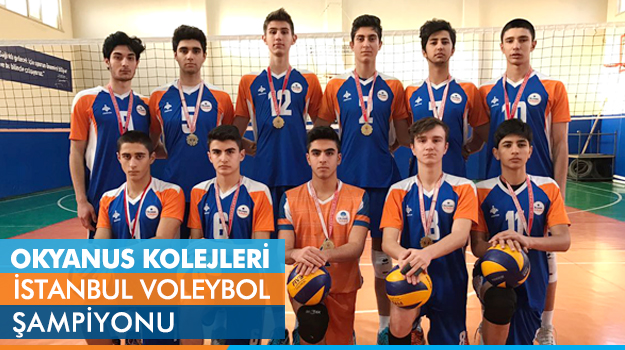 Okyanus Kolejleri İstanbul Voleybol Gençler Şampiyonasında 1.Oldu