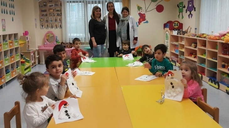 Sancaktepe Okyanus Koleji Okul Öncesi Kuşlar Grubu Öğrencileri Aile Katılımı Etkinliğinde